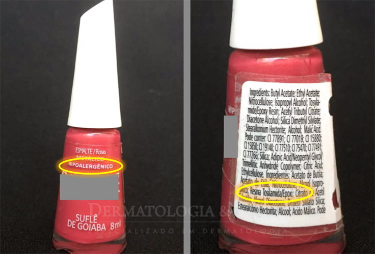 Esmalte Hipoalergênico