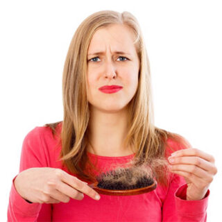Queda de cabelo em mulheres