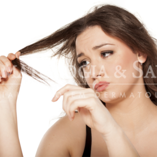 Os cabelos não crescem